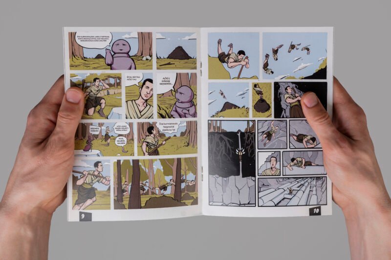 Komiksas "Miškinis"